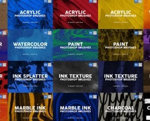 5,000+ Photoshop brushes